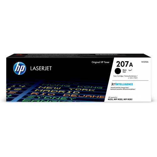 Картридж лазерный HP 207A W2210A черный (1350стр.) для HP M255/MFP M282/M283