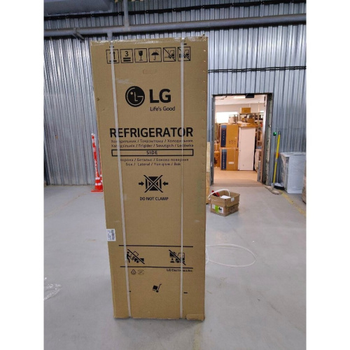 УЦ Холодильник LG GA-B509CLWL серый (плохая упаковка, малая вмятина на дверце)