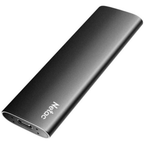SSD Netac Z Slim Black (NT01ZSLIM-001T-32BK) 1TB USB 3.2 Gen 2 Type-C External SSD, R/W up to 550MB/480MB/s