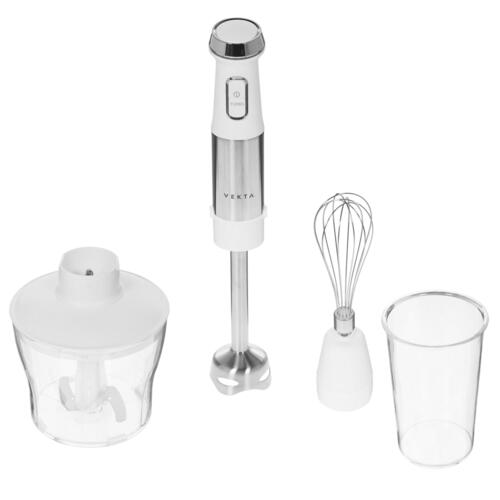 Блендер Vekta HBS-0704 Стальной/Белый