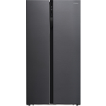 Холодильник Hyundai CS5003F черный стекло