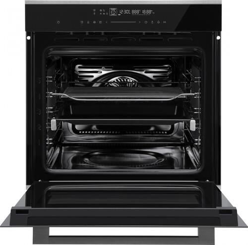 Электрический духовой шкаф Weissgauff EOM 791 SDBSX черный