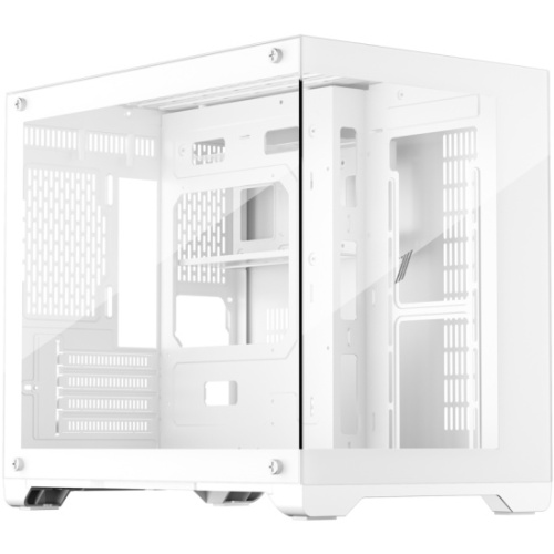 Корпус 1STPLAYER Megaview MV6-T White (MV6-TP-WH) mATX