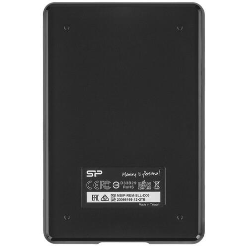 2 ТБ Внешний HDD Silicon Power Diamond D06 [SP020TBPHDD06S3K]