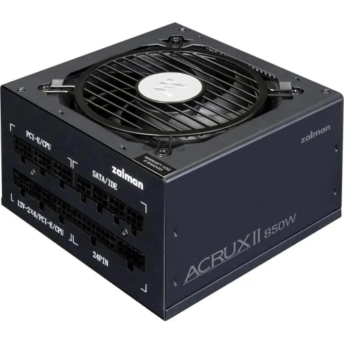 Блок питания Zalman ZM850-ARX2, 850Вт, 80 Plus Platinum, 135мм, retail