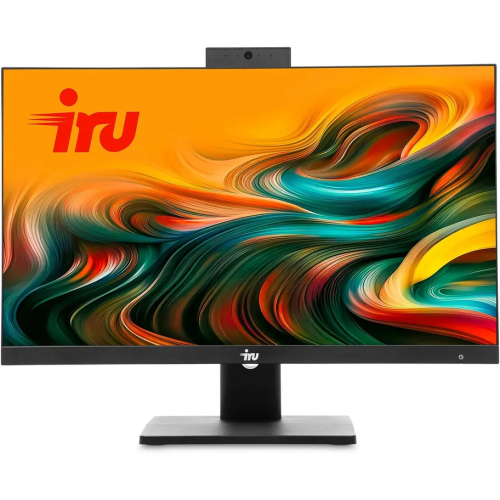 Моноблок IRU Tactio 23IP (2186216-Win11Pro) 23.8" Full HD i3 14100 (3.5) 16Gb SSD480Gb UHDG 730 64 WiFi BT 120W Cam черный 1920x1080 (RUS)