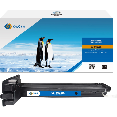 Картридж лазерный G&G GG-W1335A W1335A черный (7400стр.) для HP LJ MFP M437n/MFP 438n