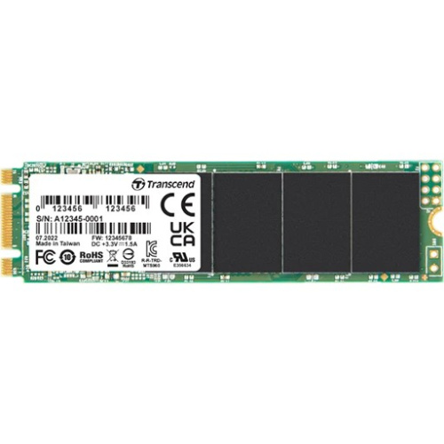 SSD Transcend MTS960T (TS128GMTS960T-I) 128Гб, M.2 2280, PCIe Gen3x4, NVMe, 3D TLC BiCS5, DRAM-less, PE 3K темп. режим от -40С до +85С