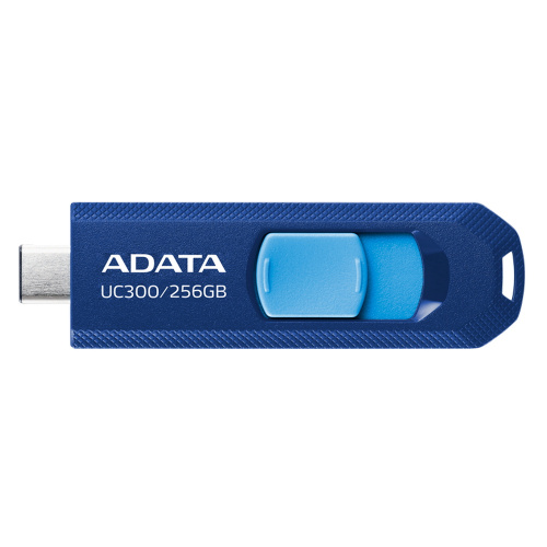 USB-флешка A-DATA UC300 (ACHO-UC300-256G-RNB/BU) 256GB USB 3.2/TypeC, синий/голубой