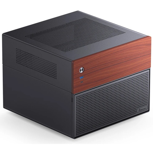 Корпус JONSBO N4 Black без БП, mini-ITX, SFX, черный