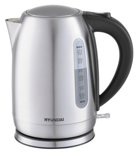 Чайник Hyundai HYK-S2014 серебристый/черный