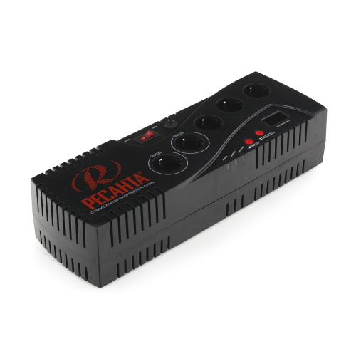 Стабилизатор напряжения Ресанта С1500 черный