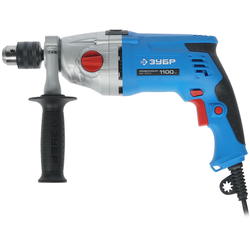 Дрель ударная Зубр ЗДУ-1100-2 ЭРМКМ2 кейс