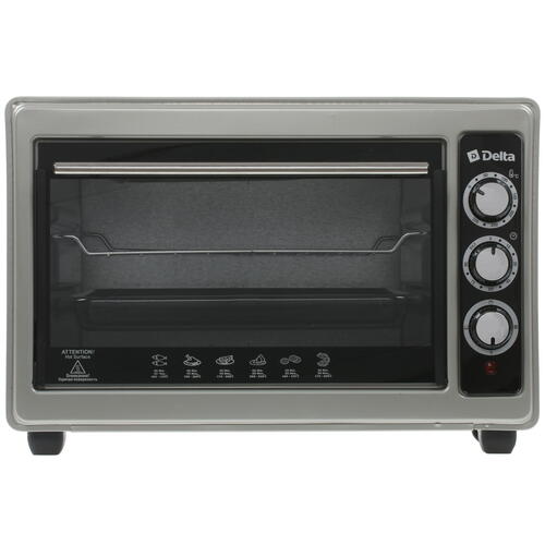 Духовка Delta D-0123 серая