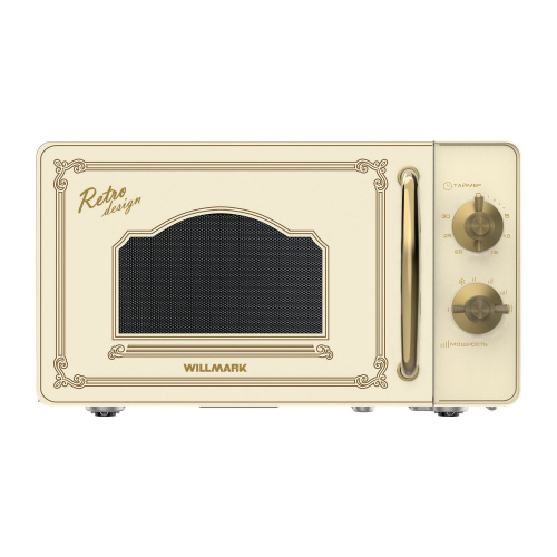 Микроволновая печь WILLMARK WMO-207RMC ретро бежевый