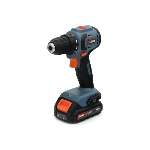 Дрель-шуруповерт SENIX PDDX2-M3-EU 2 АКБ 2Ач, ЗУ 2А, кейс