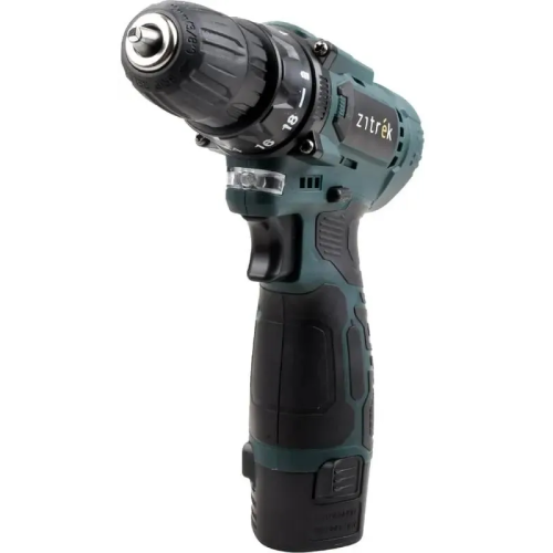 Дрель-шуруповерт Zitrek Green 12V Max (085-1016) аккум. патрон быстрозажимной