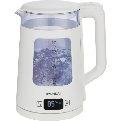 Электрочайник Hyundai HYK-G9407 белый