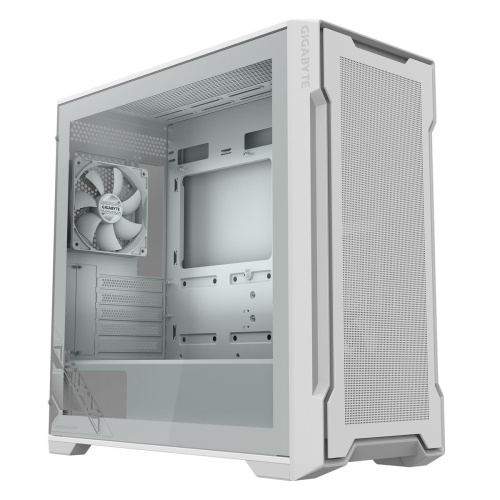 Корпус Gigabyte C102G (GB-C102GI) MidTower, mATX, USB3.0x2, Audio I/O, GPU:410mm, White