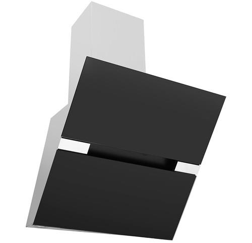 Вытяжка наклонная Hansa OKC6726IH черный/серебристый