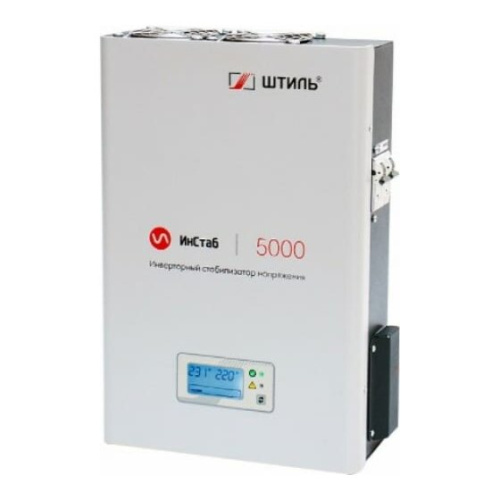 Стабилизатор напряжения Штиль ИнСтаб (IS5000) 4500Вт 5000ВА белый