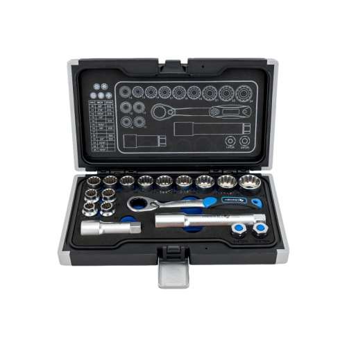 Набор инструментов HOEGERT TECHNIK HT1R478 18 шт.