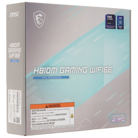 Материнская плата MSI H810M Gaming Wifi6E