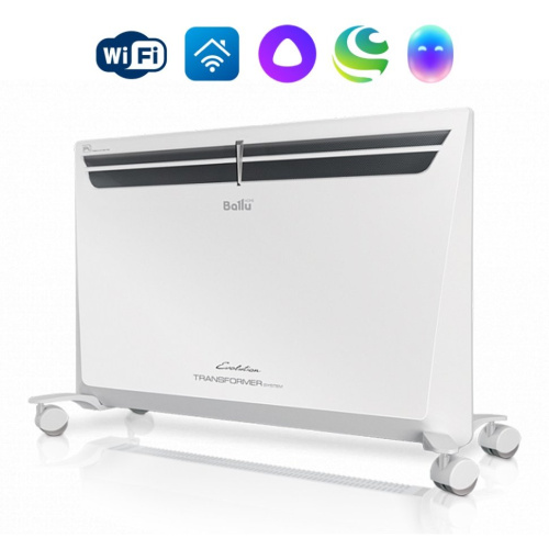 Электрический конвектор Ballu Transformer с блоком управления и шасси BEC/EVU-2500-3.1I (инверторный)