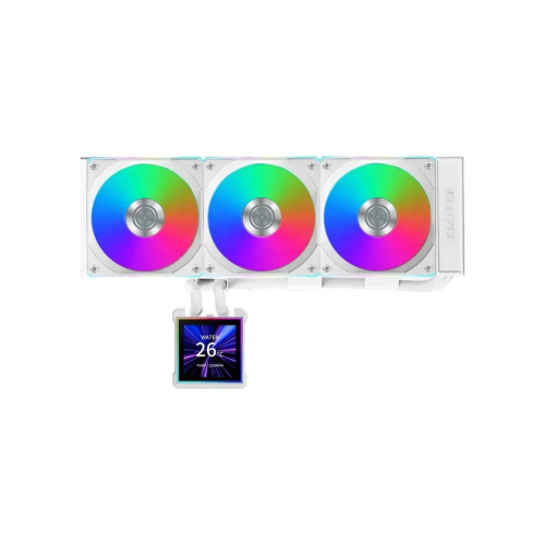 СВО Lian Li HydroShift II LCD-S 360CL (GHS2LCDS36CW White) (G89.GHS2LCDS36CW.R0) / 3.4" IPS LCD / 3x120mm ARGB PWM Fans