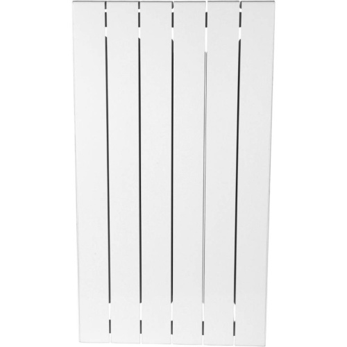 Биметаллический радиатор отопления Rifar Supremo 800 боковое подключение 7 секций белый RAL 9016