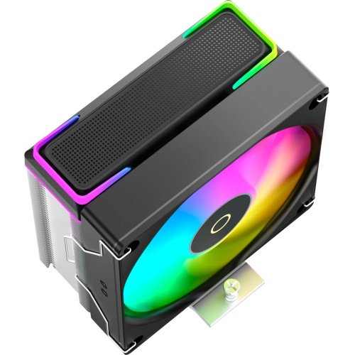 Кулер Ocypus Delta A40 SE BK ARGB, 120mm ARGB Fan, Top ARGB Panel, 4 Heat pipes, 4-pin PWM, 800-1800 RPM, 31DBA, Hydro Bearing, LGA115X