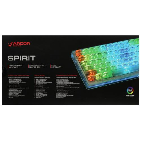 Клавиатура проводная + беспроводная ARDOR GAMING Spirit