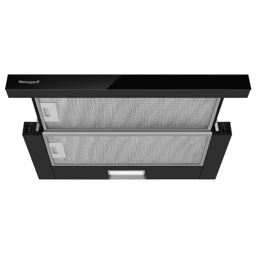 Вытяжка кухонная встраиваемая Weissgauff TEL 600 Black Glass