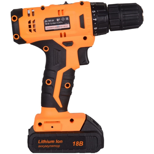 Дрель-шуруповерт Вихрь ДА-16Л-2К (72/14/32)