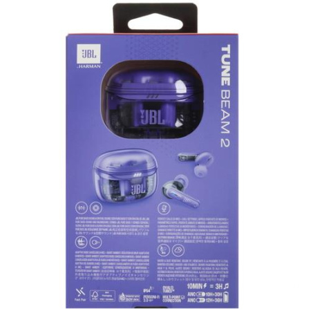Наушники TWS JBL Tune Beam 2 фиолетовый