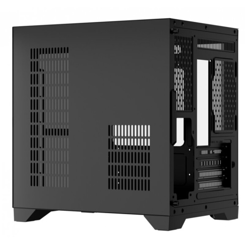 Корпус 1STPLAYER Megaview MV5-T Black (MV5-TP-BK) mATX