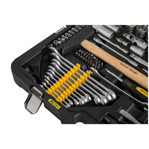 Набор инструментов BERGER BG131-1214 131 предмет 1/2" -1/4"