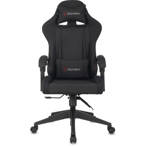 Кресло Zombie Predator B игровое черный Neo Black крестов. пластик