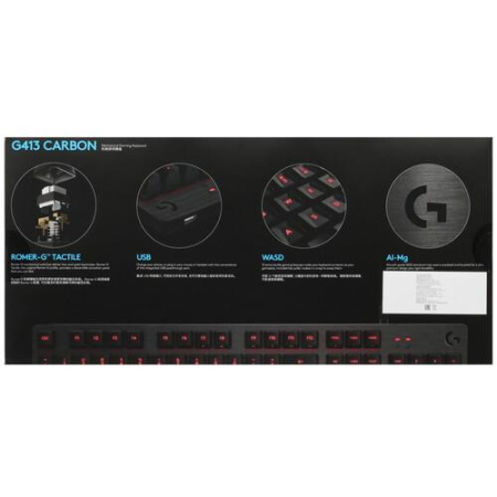 Клавиатура проводная Logitech G413