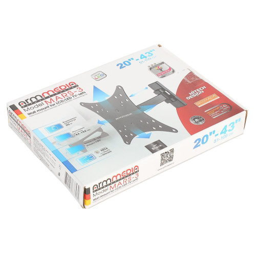 Кронштейн для телевизора Arm Media MARS-03 черный