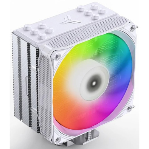 Кулер JONSBO Pisa A5 ARGB White LGA1700/1200/115X/AM5/AM4 (TDP 265W, PWM, 120mm ARGB Fan, 5 тепловых трубок, 4-pin, белый) Retail
