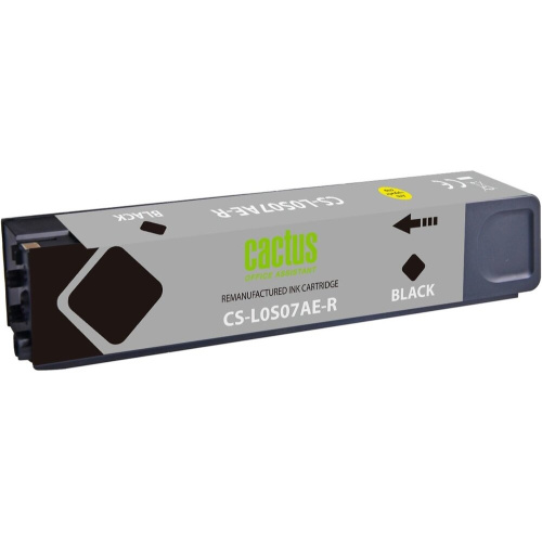 Картридж струйный Cactus CS-L0S07AE-R 973XL черный 240мл для HP PageWide Pro 452dw/477dw