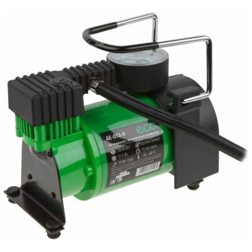 Компрессор автомобильный ECO AE-013-4 (12В, 35 л/мин)