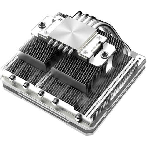 Вентилятор ID-COOLING IS-55 ARGB White 4-pin, 125W/PWM/LGA1700/1200/ 115x/AM4/AM5/Low profile/Screws