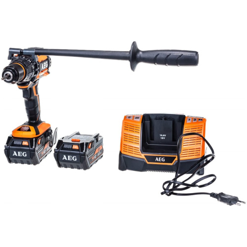 Дрель-шуруповерт AEG BSB18BL LI-602C бесщеточная ударная (4935464100)