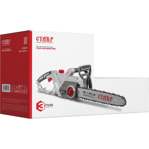 Пила цепная Ставр ПЦЭ-40/2400ТБК электрическая