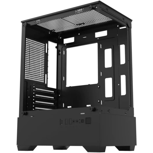Корпус BLOODY CC-125 (cc-125-bk), mATX, Mini-Tower, без БП, черный