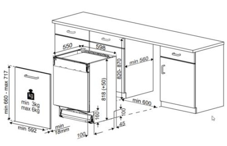 Встраиваемая посудомоечная машина Beko BDIN16520Q