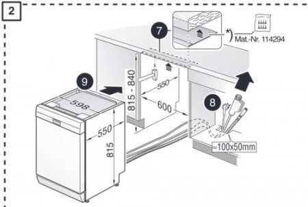 Посудомоечная машина Bosch SMS4IKW51Q белый