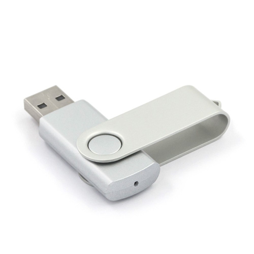 USB-флешка Mirex Swivel 13600-FMUSI256 256GB USB 2.0, Серебристый